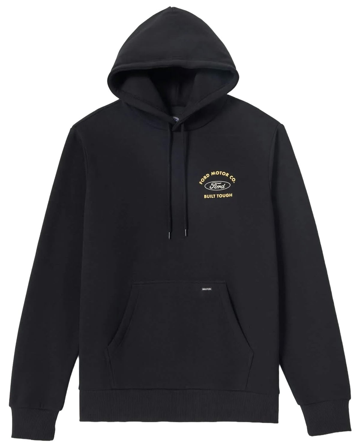 Brixton Ford Built Tough Pullover Hoody - Burnt Rubber