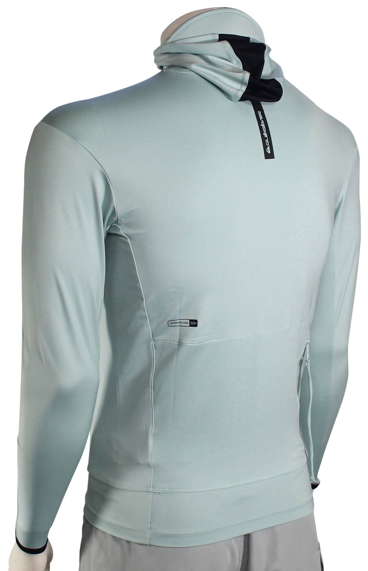 Quiksilver Highline Pullover Surf Hoody - Cloud Blue – back view