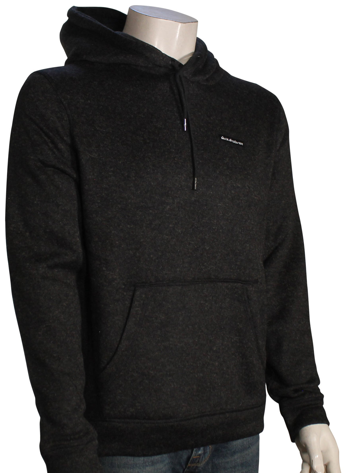 Quiksilver Keller Pullover Hoody - Classic Black Heather