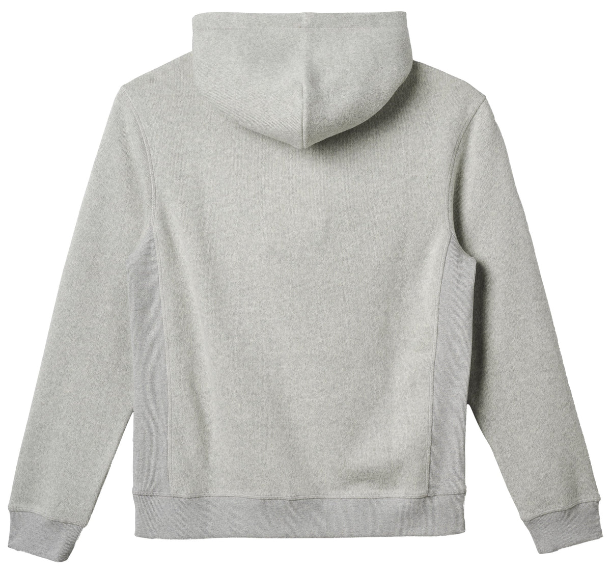 Quiksilver Keller Pullover Hoody - Light Grey Heather – back view