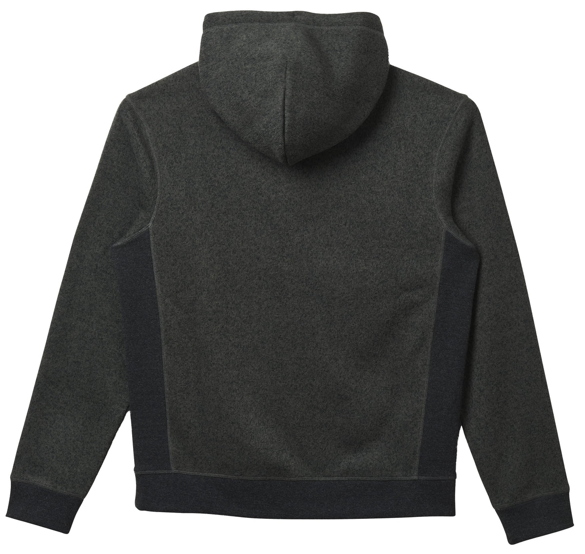 Quiksilver Keller Pullover Hoody - Black Heather – back view