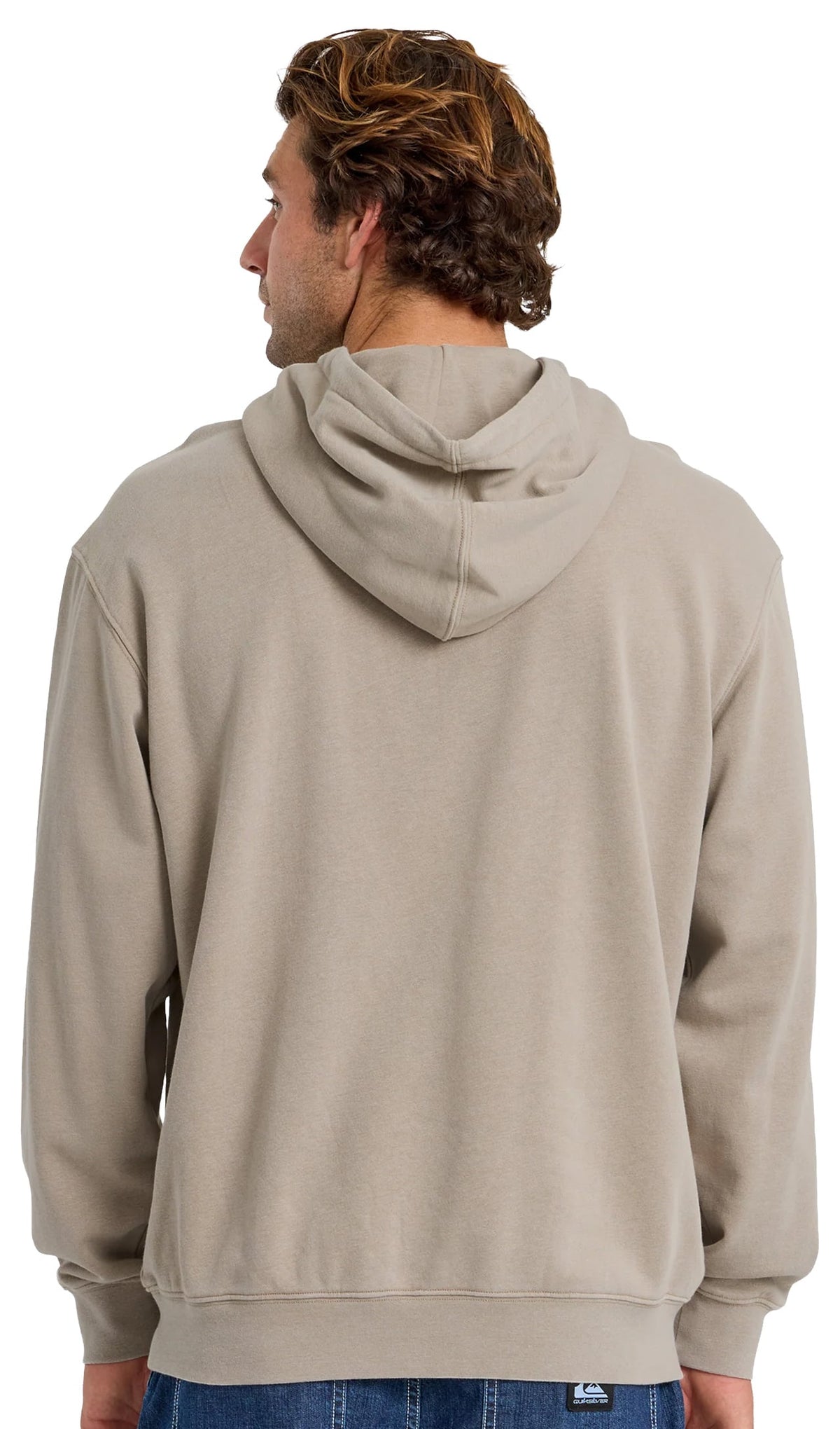Quiksilver Saltwater Mineral Washed Men's Pullover Hoody - Seneca Rock – back view