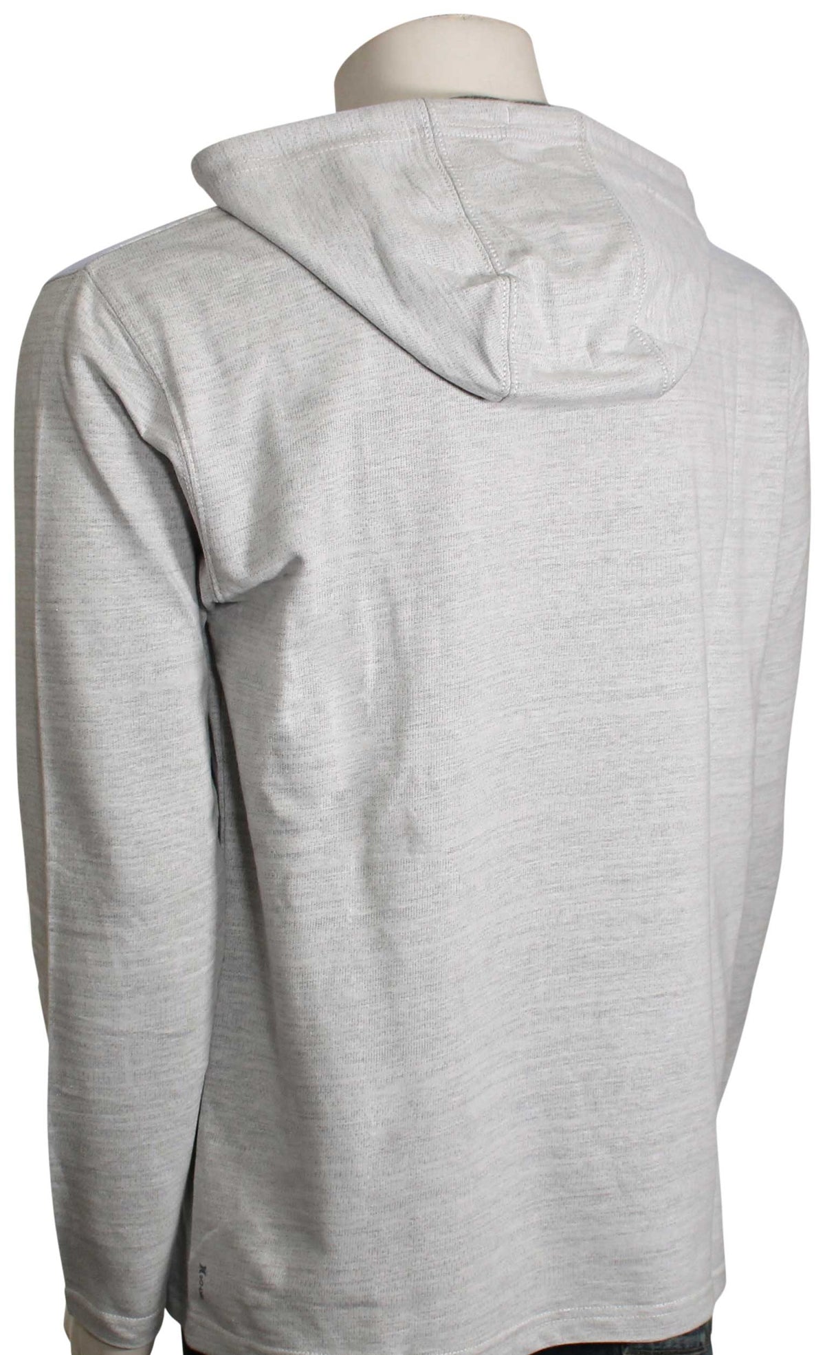 Hurley H2O-Dri Modern Pullover Hoody - Wolf Grey – back view