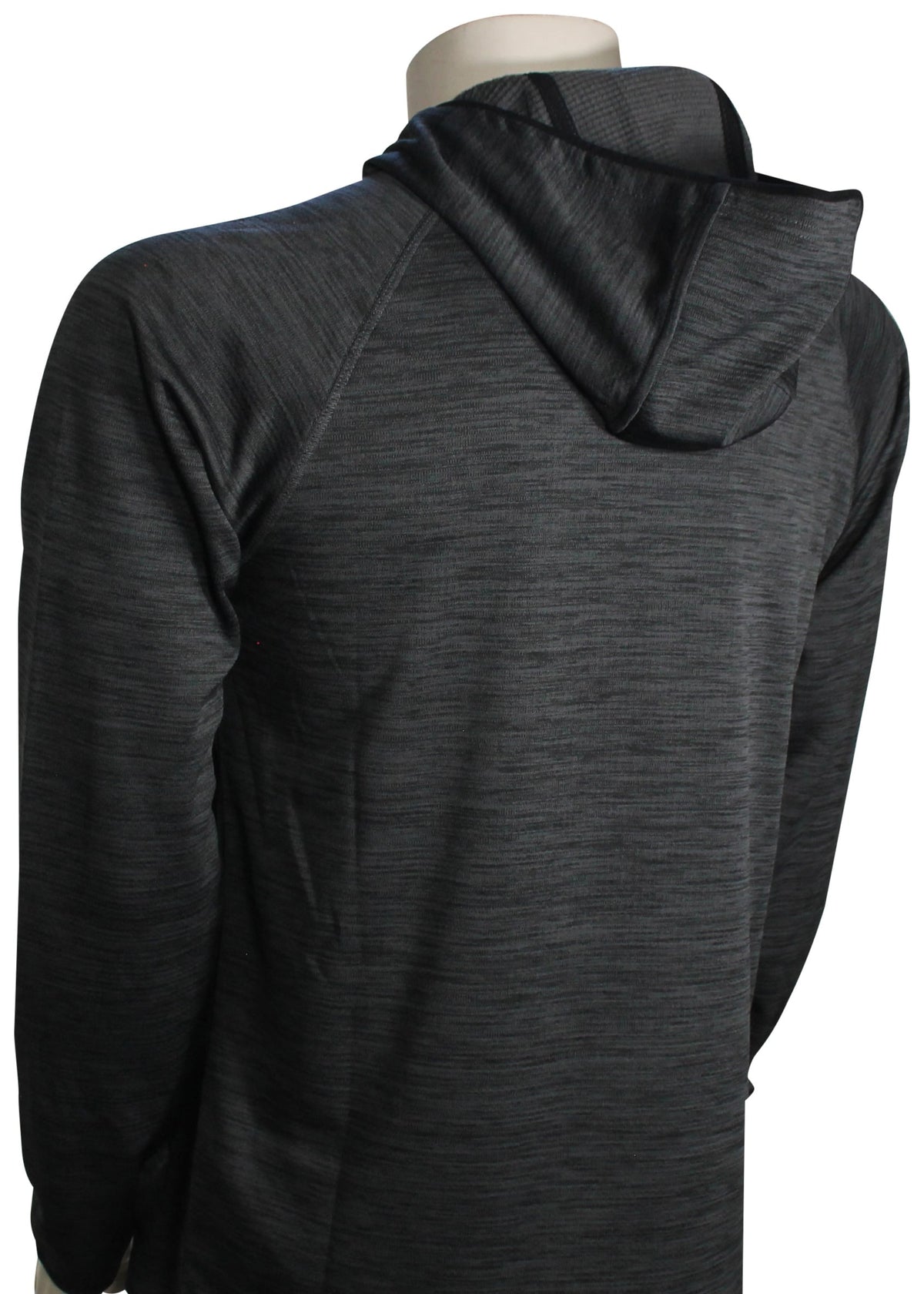 Hurley H2O-DRI Daybreak Pullover Hoody - Black – back view