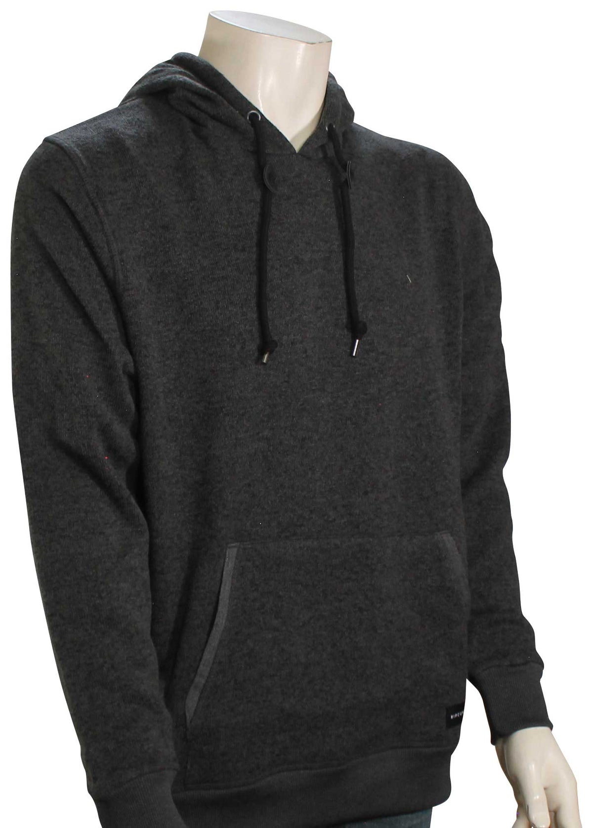 Rip Curl Crescent Hoody - Black Marled, front view