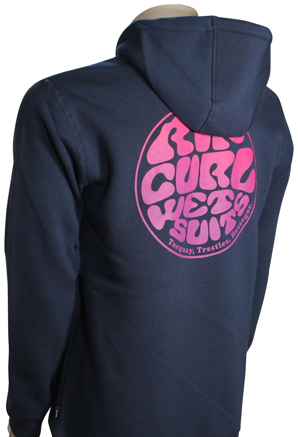 Rip Curl Wetsuit Icon Hoody - Washed Navy – back view