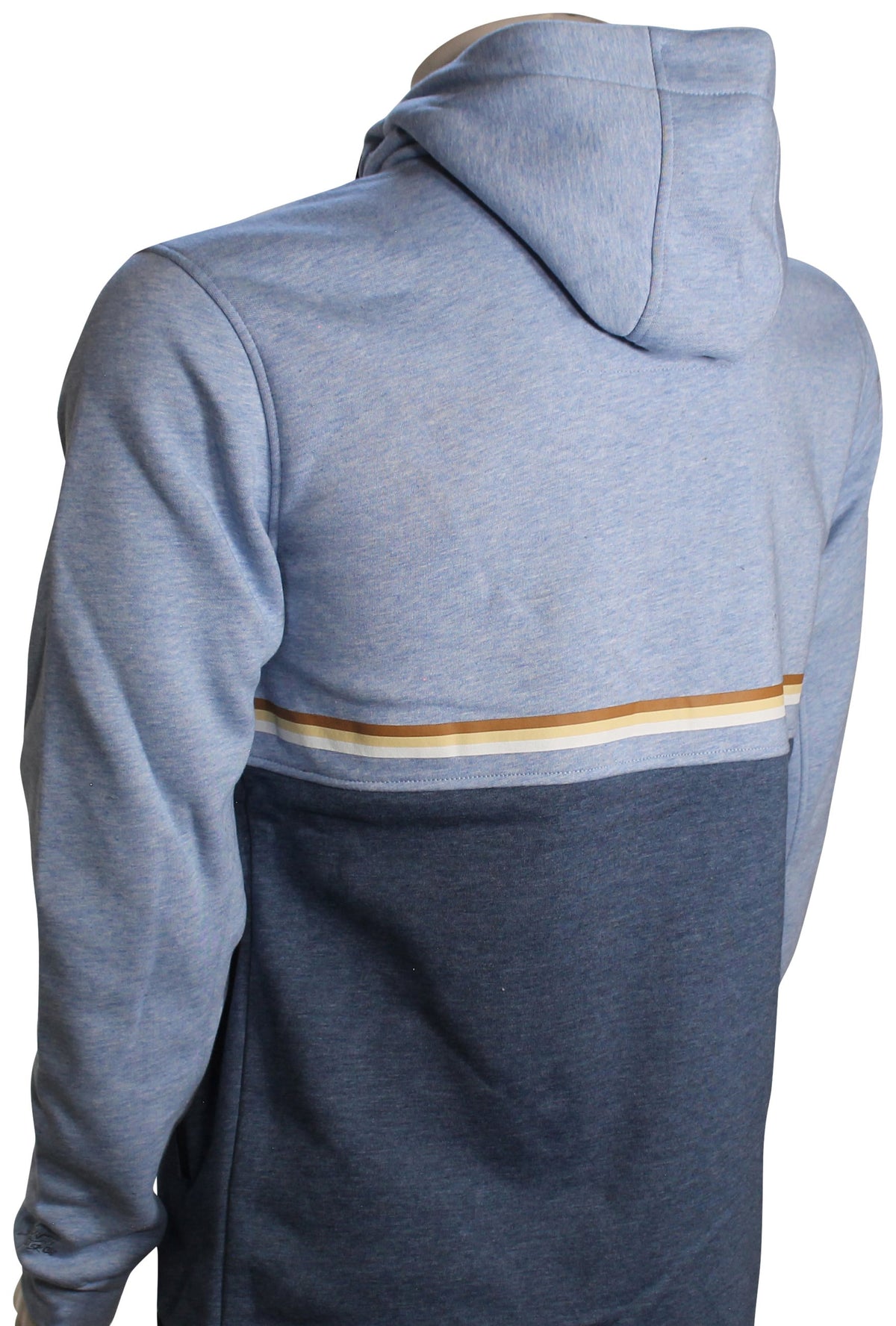 Rip Curl Departed Anti Series Fleece Hoody - Spray Blue – back view