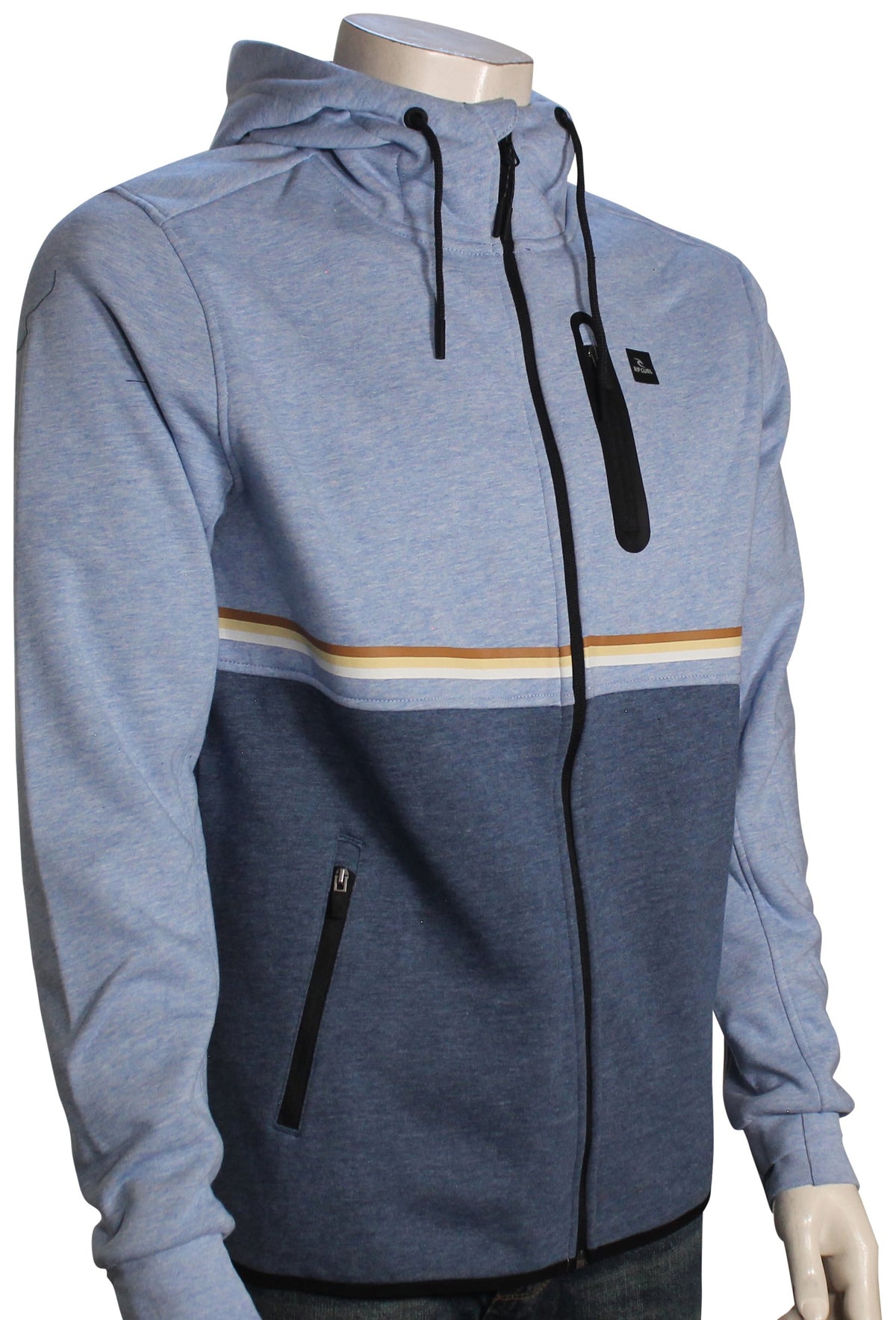 Rip Curl Departed Anti Series Fleece Hoody - Spray Blue