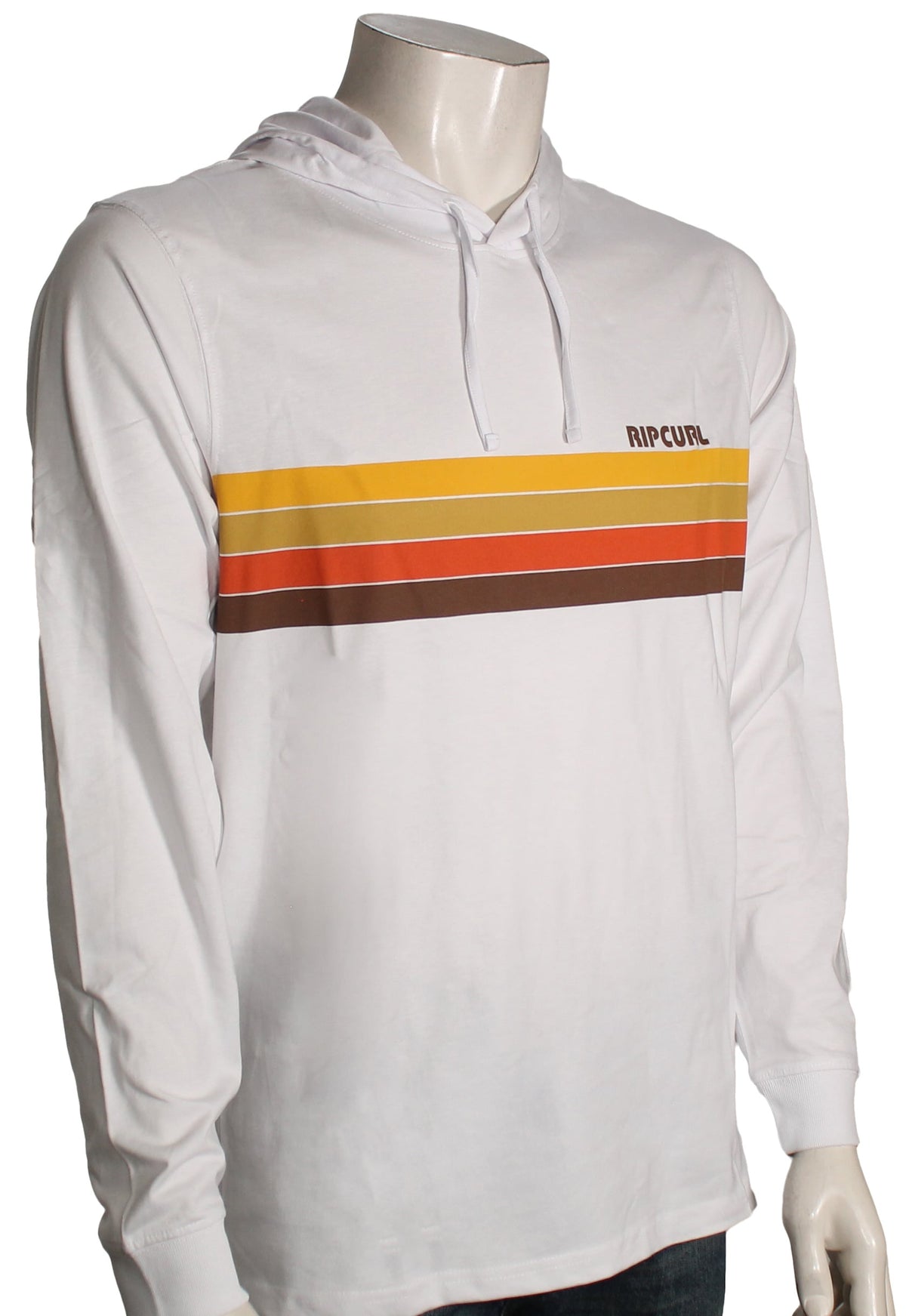 Rip Curl New Surf Revival Pullover Hoody - Optical White