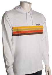 Rip Curl New Surf Revival Pullover Hoody - Optical White