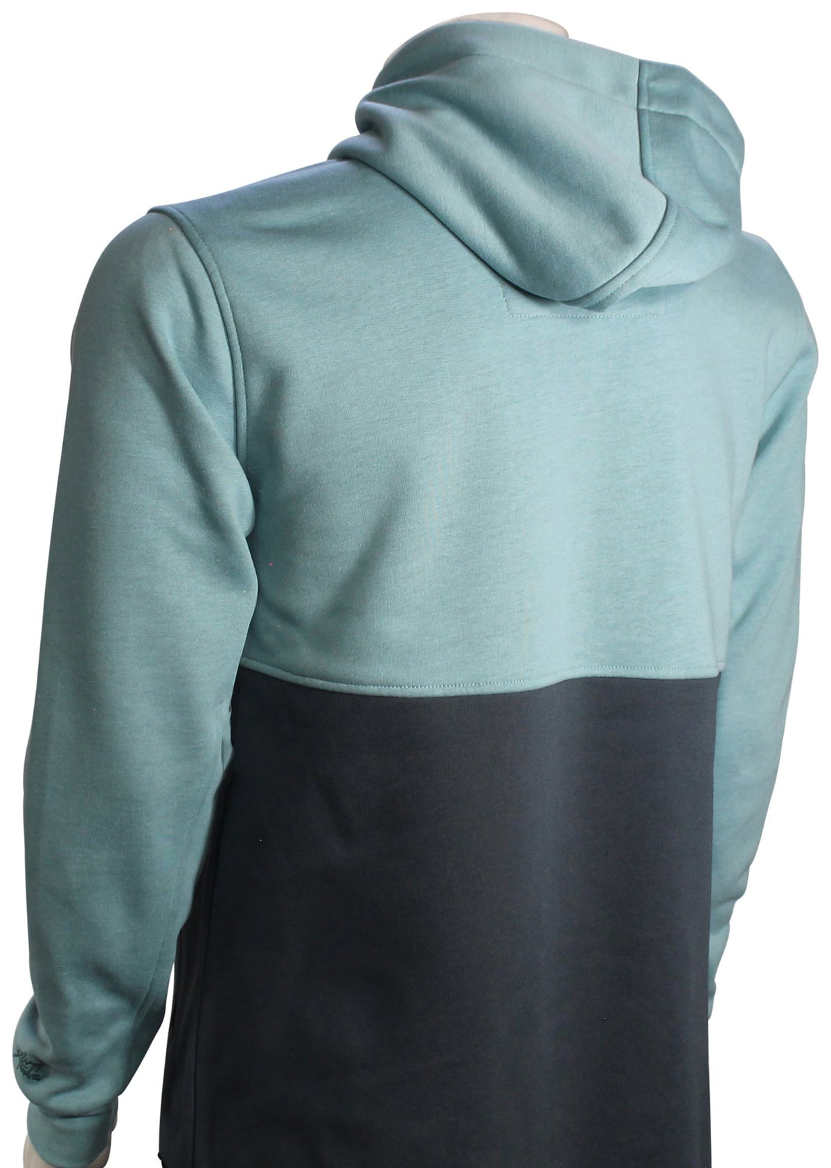 Rip Curl Departed Anti Series Fleece Zip Hoody - Blue Lagoon – back view
