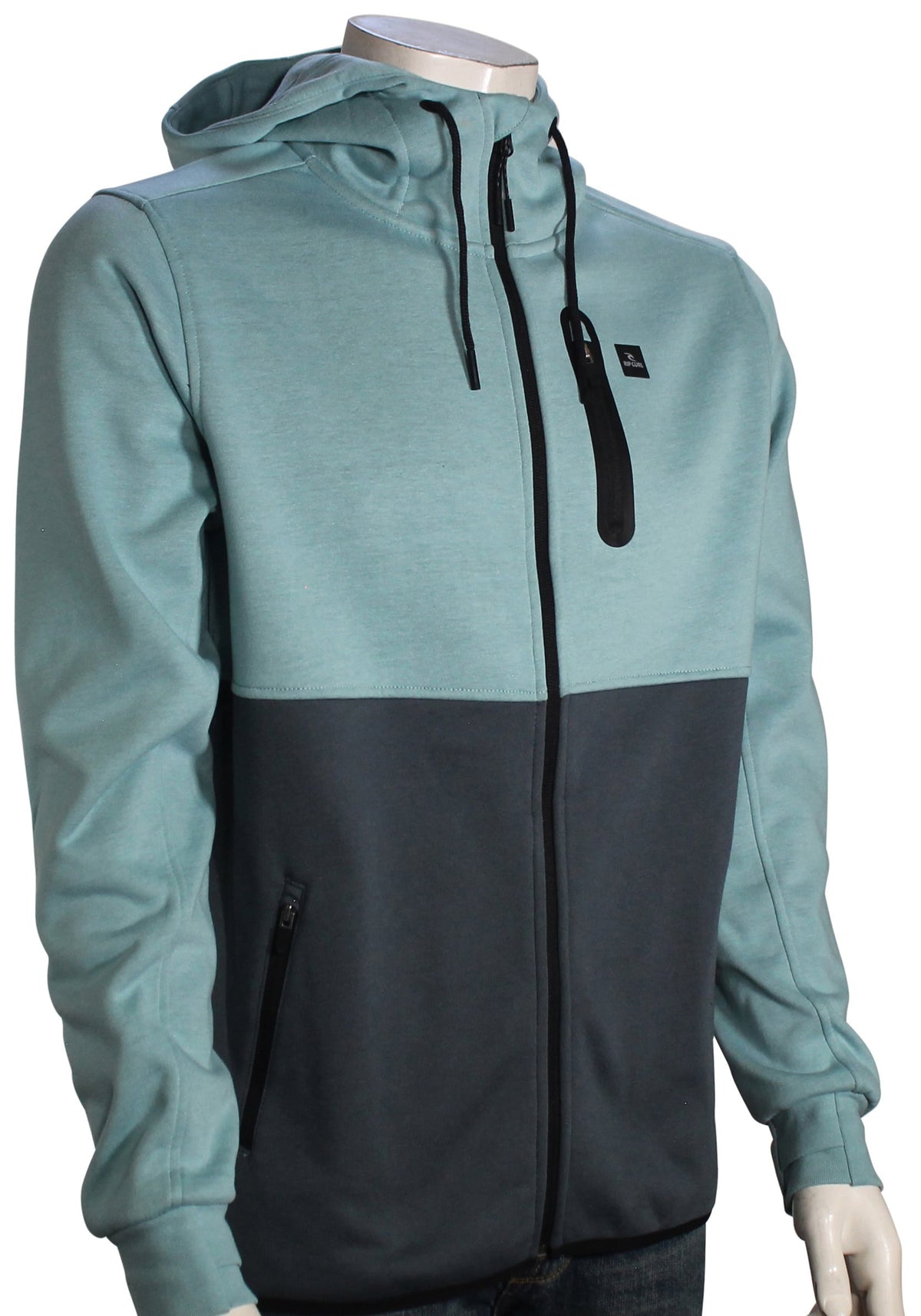 Rip Curl Departed Anti Series Fleece Zip Hoody - Blue Lagoon