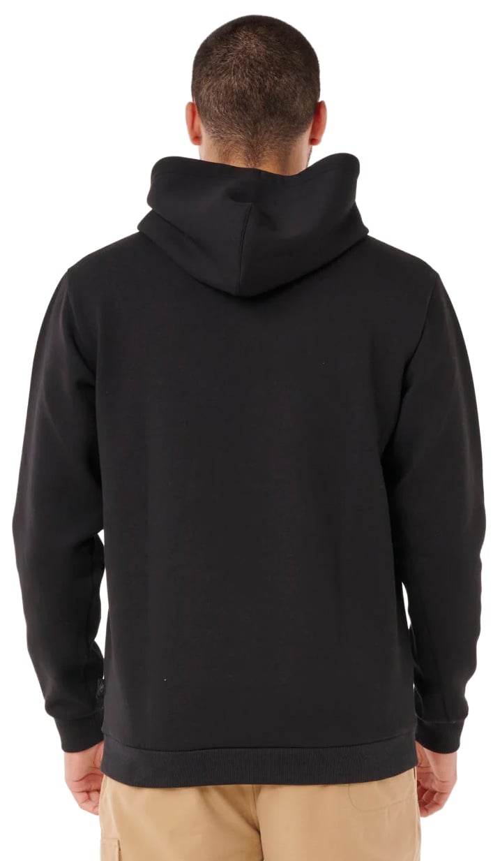 Rip Curl Vaporcool Mick Fanning Pullover Hoody - Black – back view