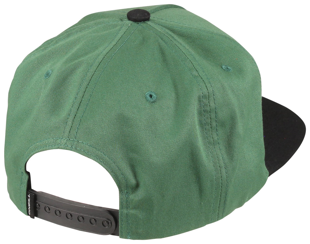 O'Neill Hawaii Snapback Hat - Cilantro – back view