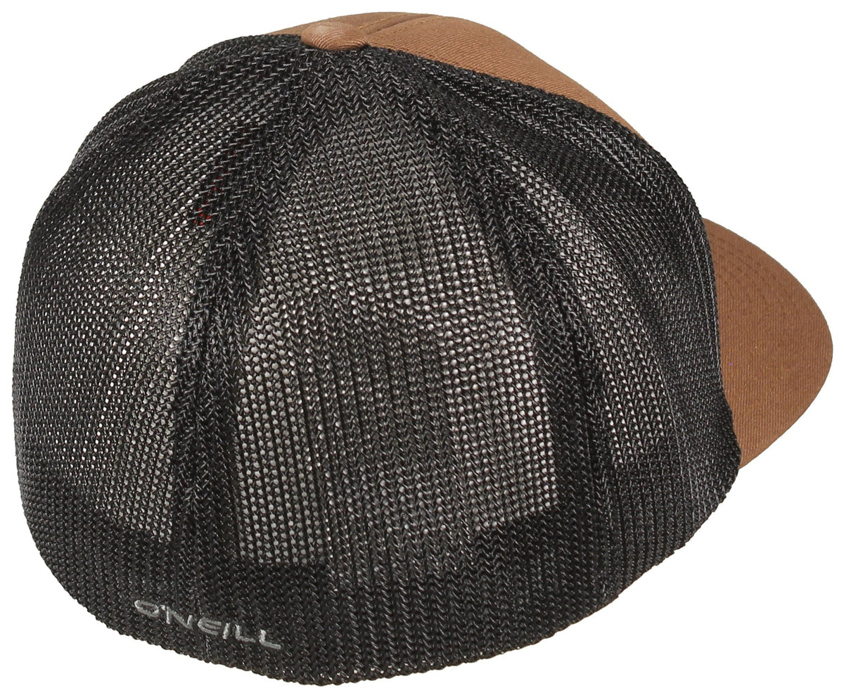 O'Neill Sesh and Mesh Flexfit Hat - Brown – back view