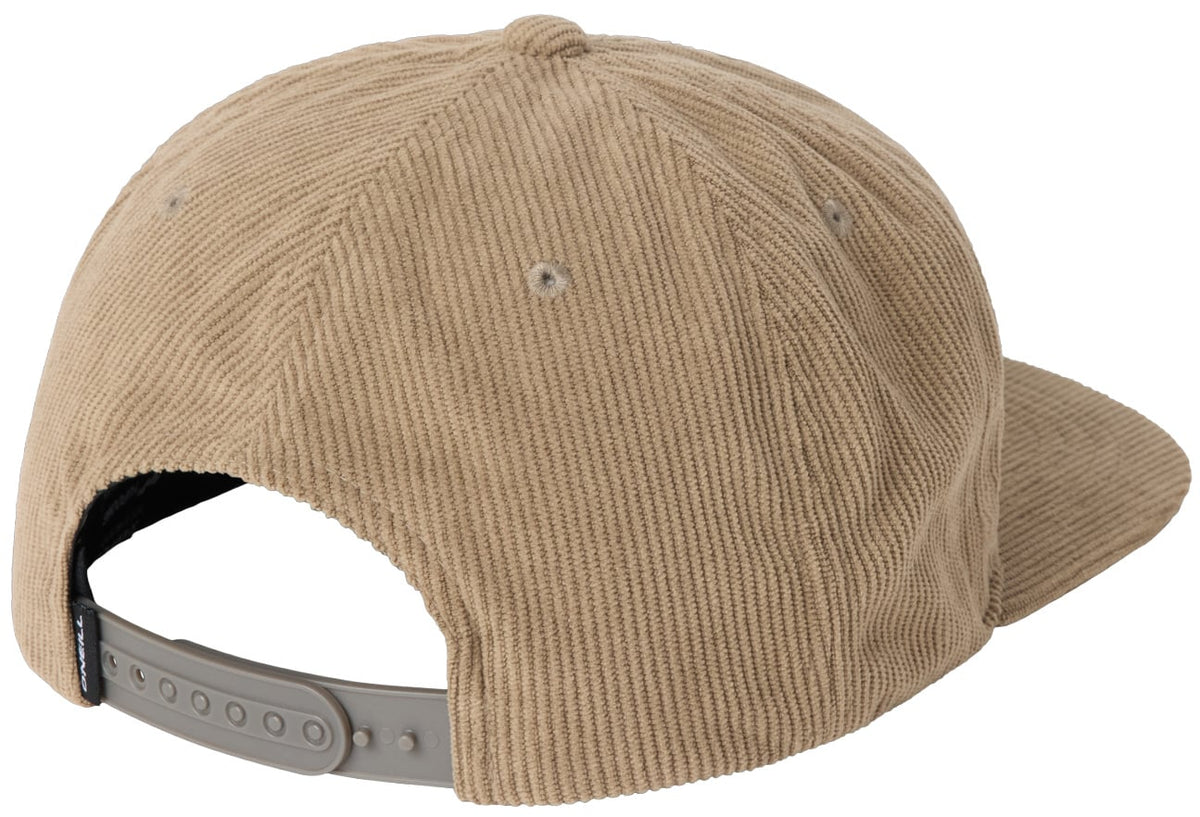 O'Neill Barnacle Snapback Hat - Khaki – back view