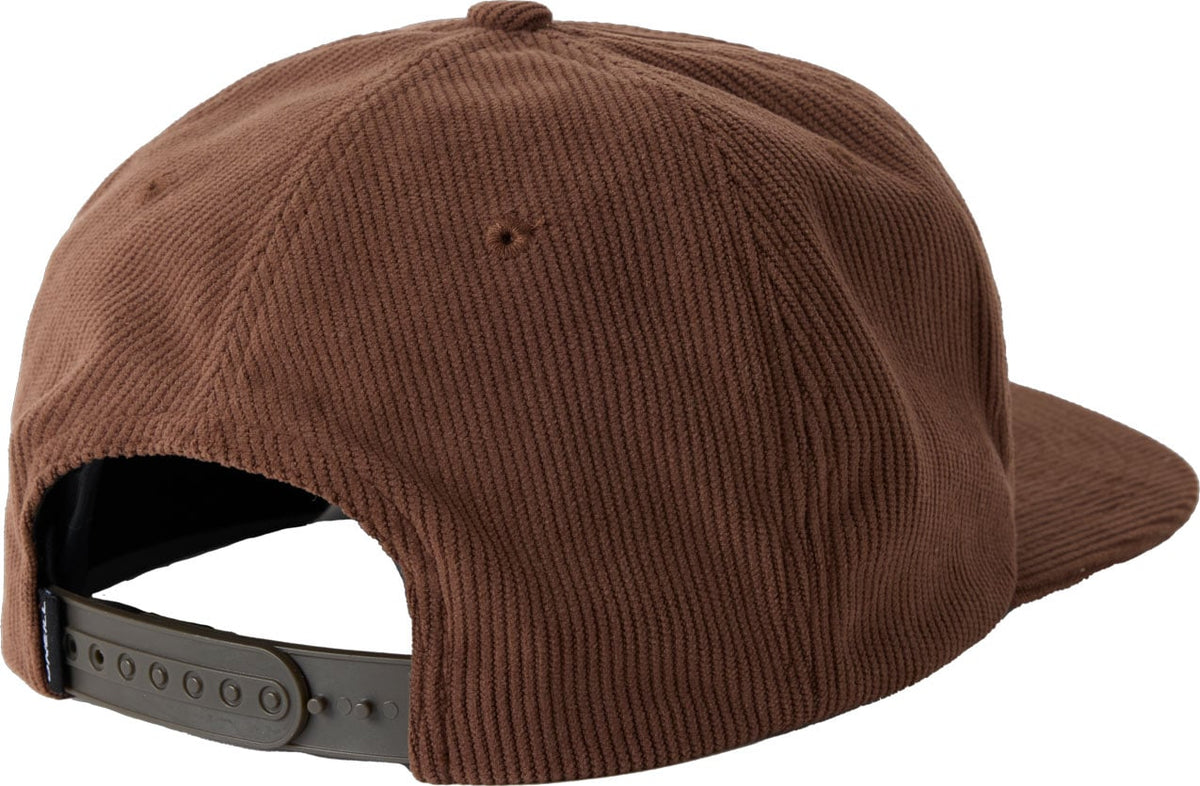 O'Neill Static Cord Snapback Hat - Teak – back view