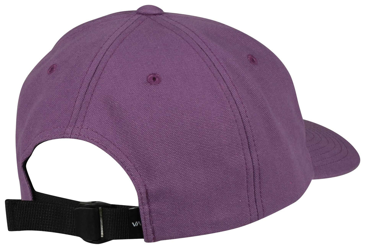 RVCA PTC Clipback Hat - Purps – back view