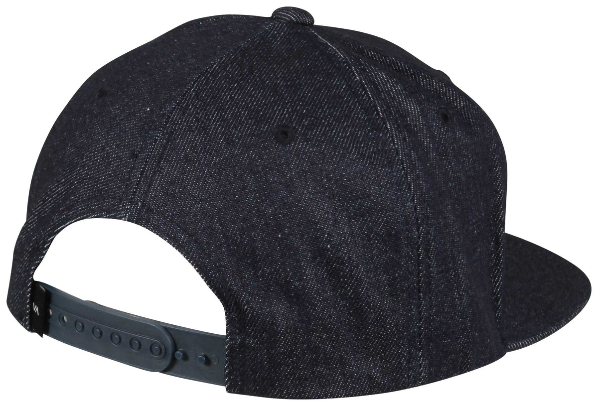 RVCA Artisanal Snapback Hat - Dark Denim
