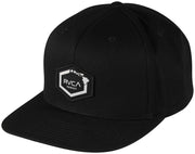 RVCA Islands Hex Snapback Hat - Black