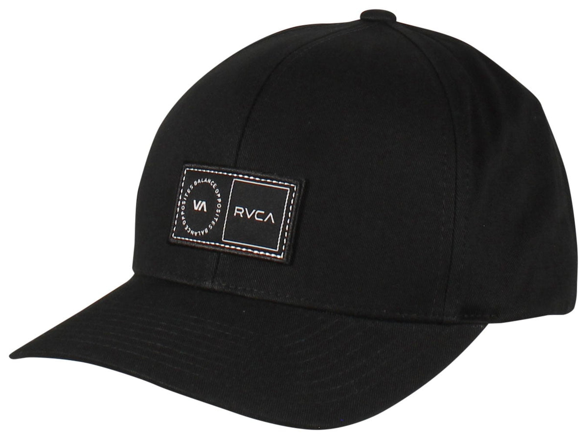 RVCA VA Platform Snapback Hat - Black