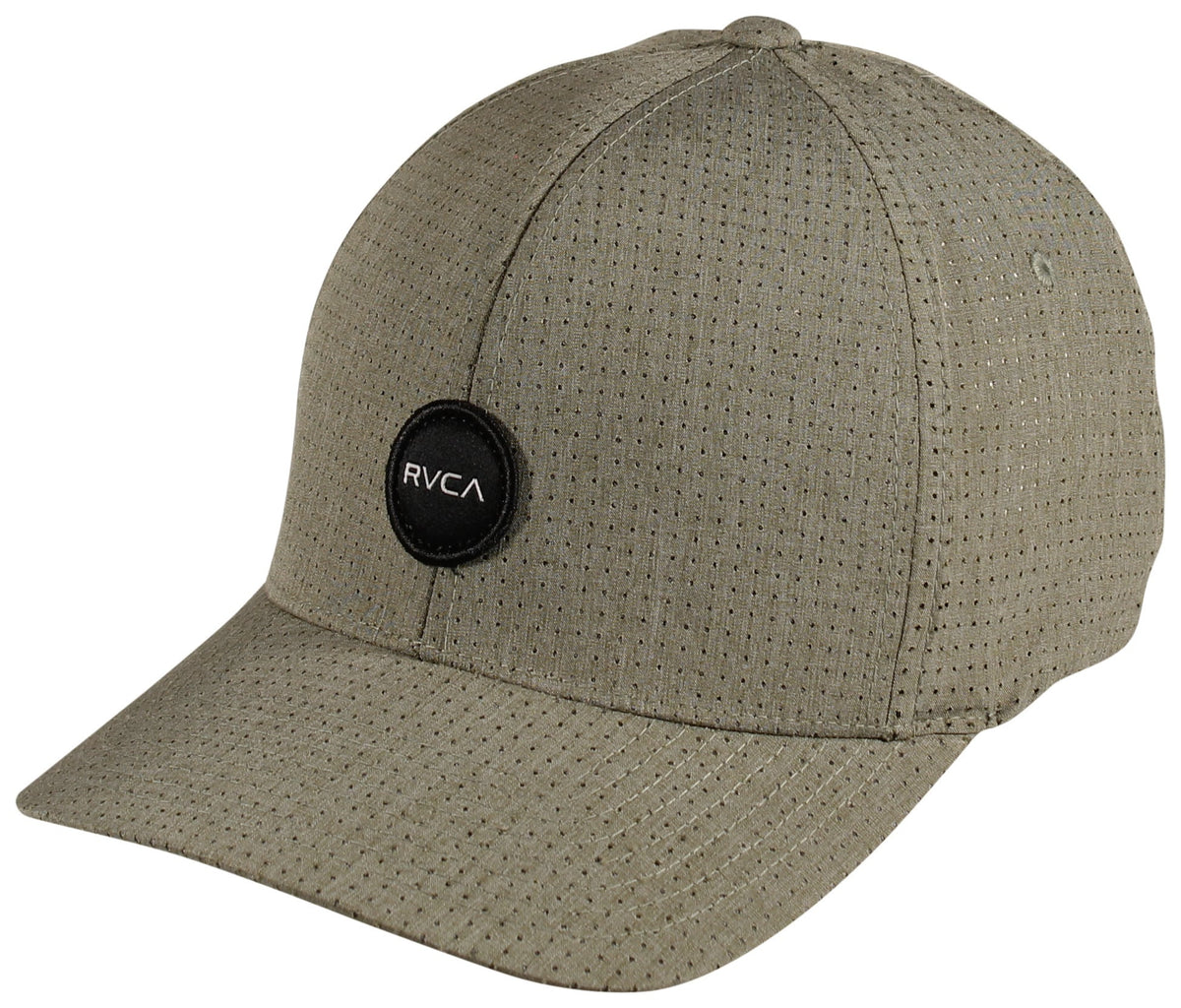 RVCA Shane Flexfit Hat - Dark Olive