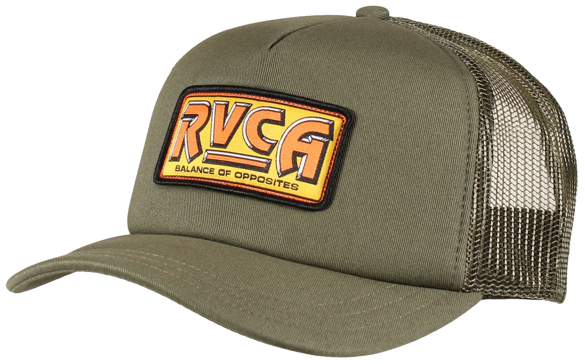 RVCA Service Foamy Trucker Hat - Olive