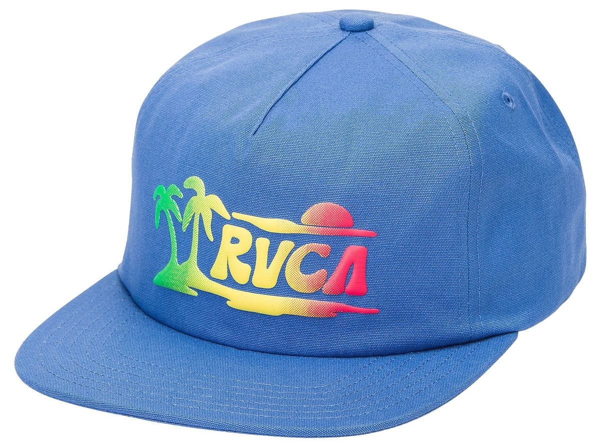 RVCA Freeman Snapback Hat - Federal Blue