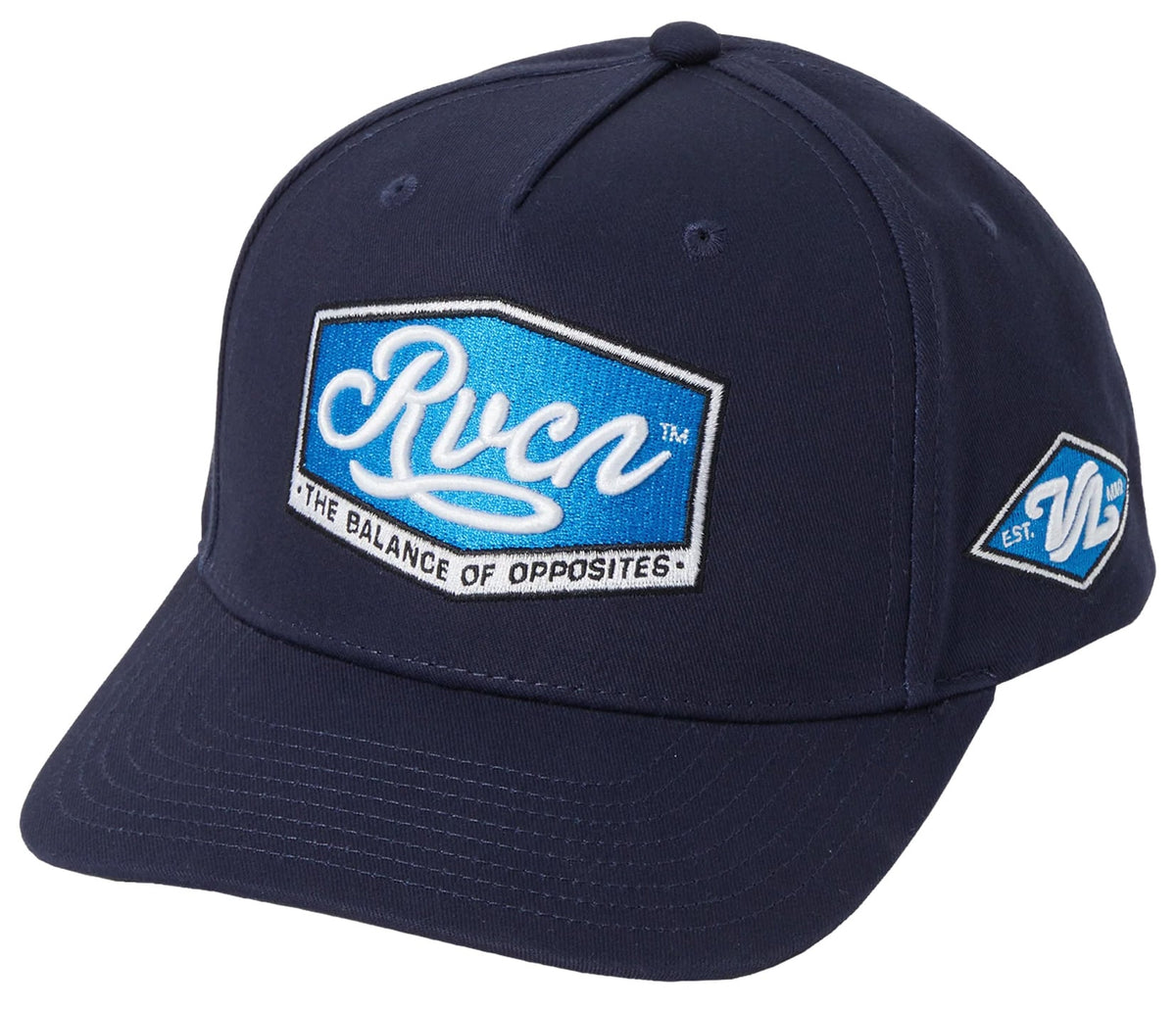 RVCA Majors Snapback Hat - Navy