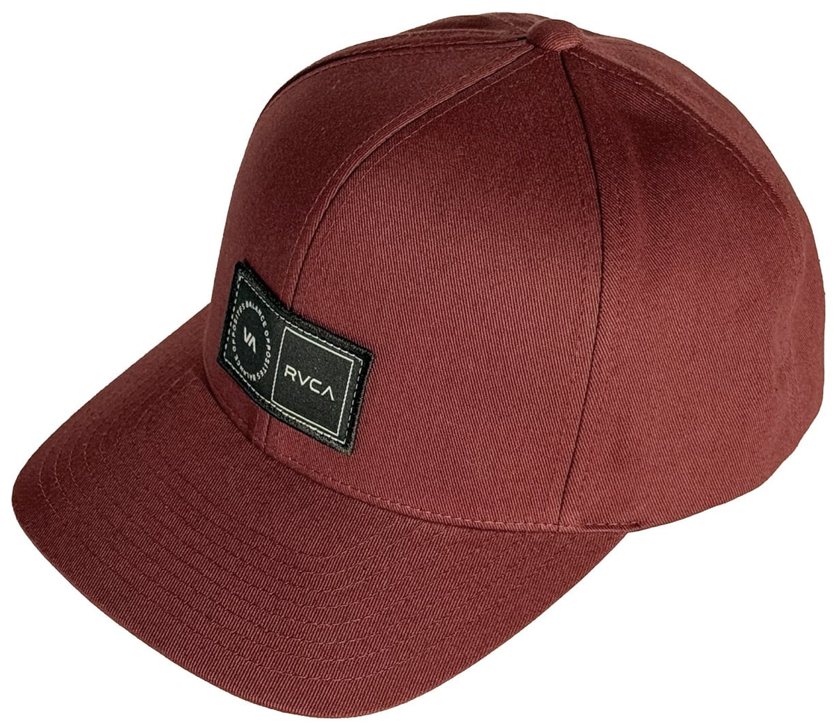 RVCA VA Platform Snapback Hat - Red Earth