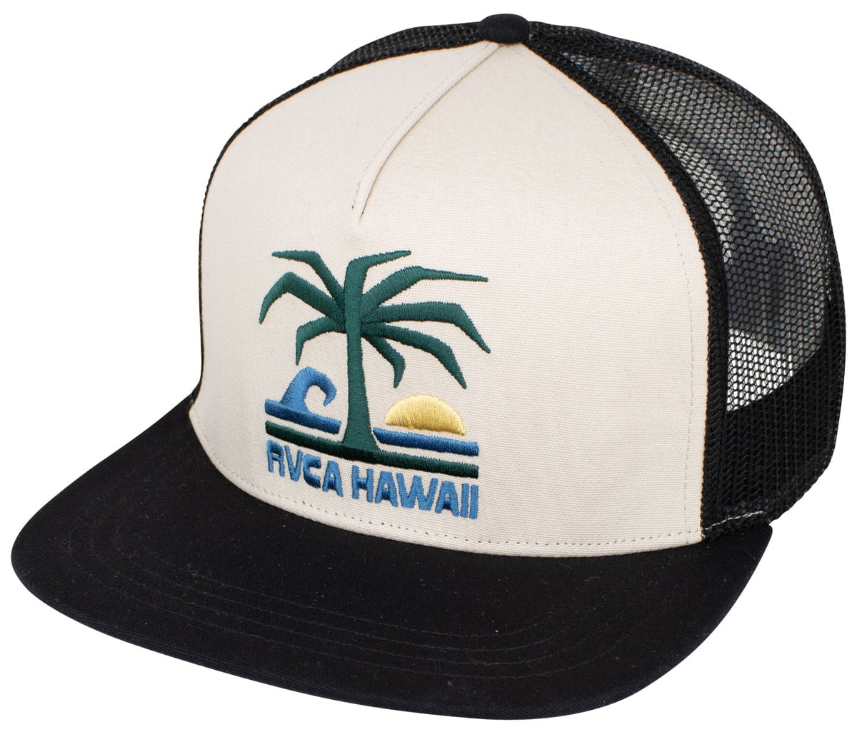RVCA Resort Inc. Trucker Hat - Silver Bleach