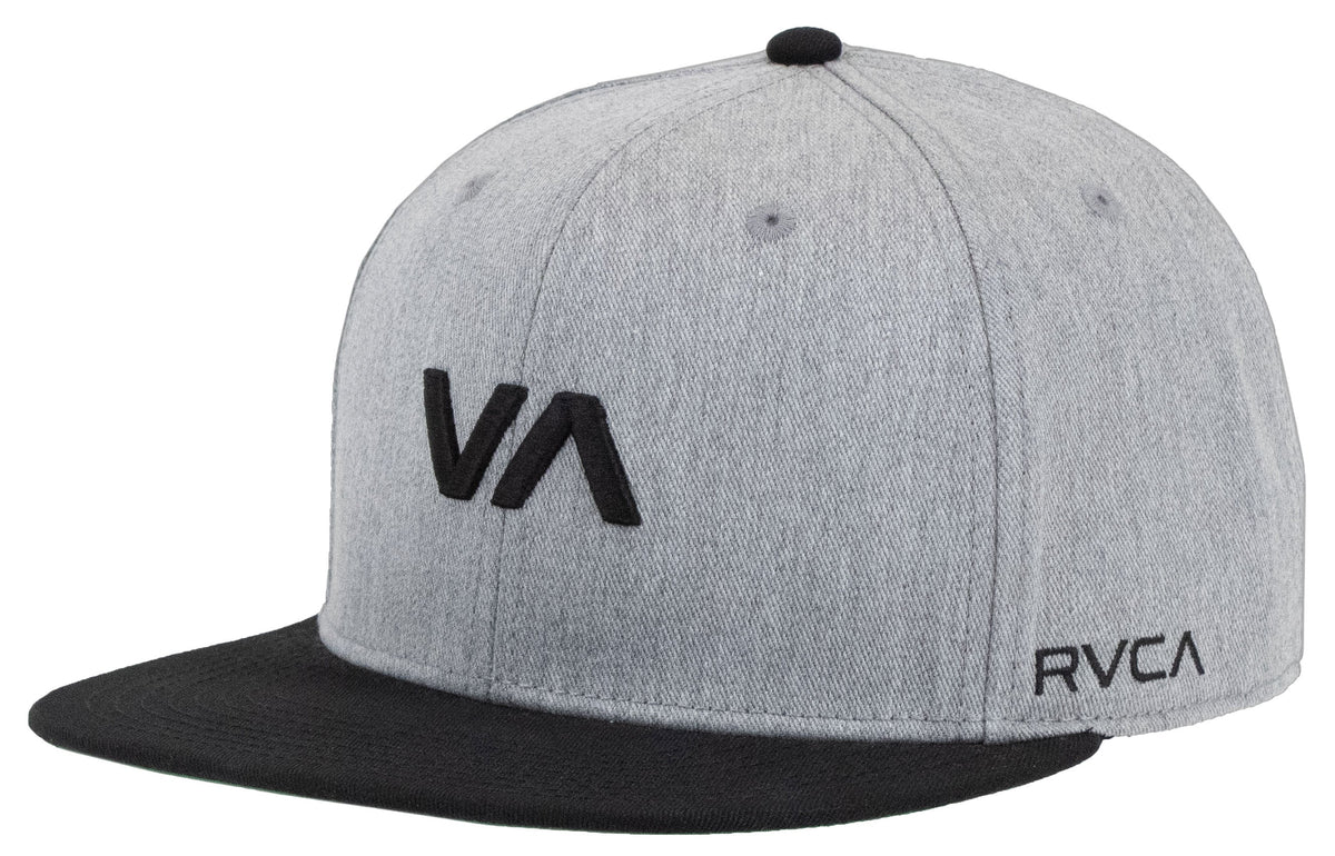 RVCA Infield Snapback Hat - Heather Grey