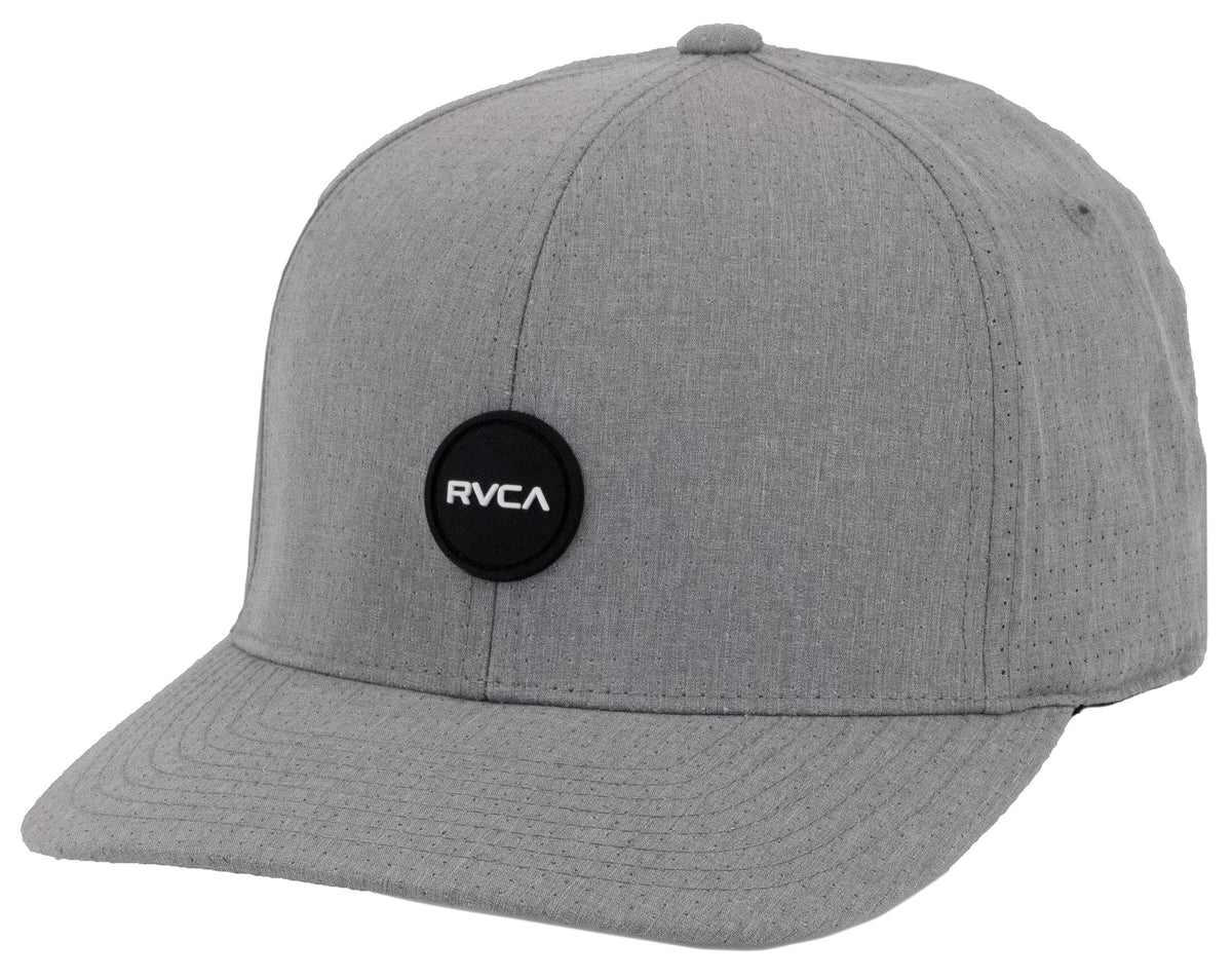 RVCA Seasons Men's Flexfit Hat - Grey