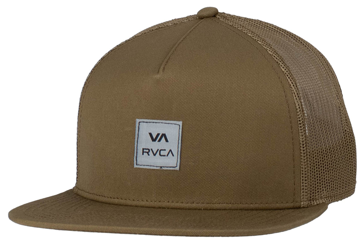 RVCA VA ATW Men's Trucker Hat - Golden Brown