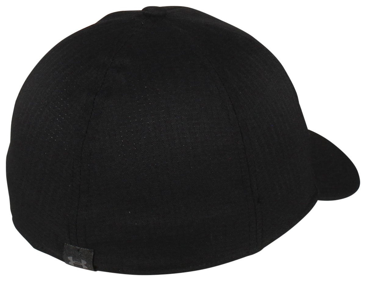 Under Armour ArmourVent Stretch Hat - Black / Castlerock – back view