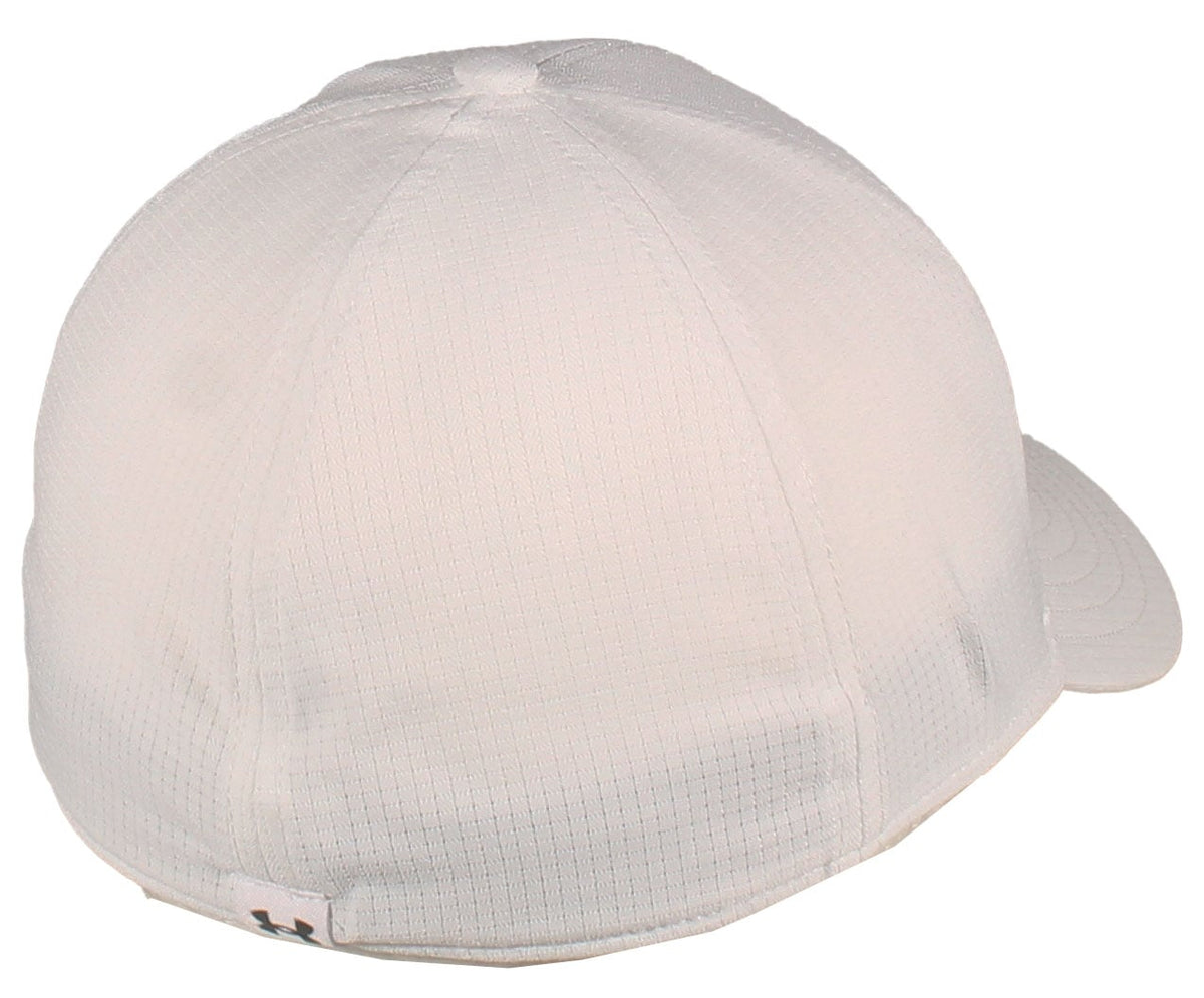 Under Armour ArmourVent Stretch Hat - White / Castlerock – back view