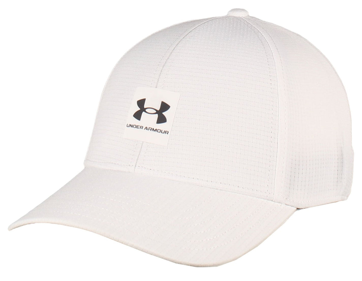 Under Armour ArmourVent Stretch Hat - White / Castlerock