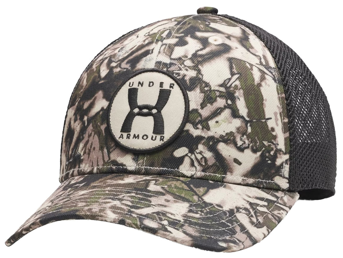 Under Armour Essential Mid Snapback Hat - Desert Sand / Black