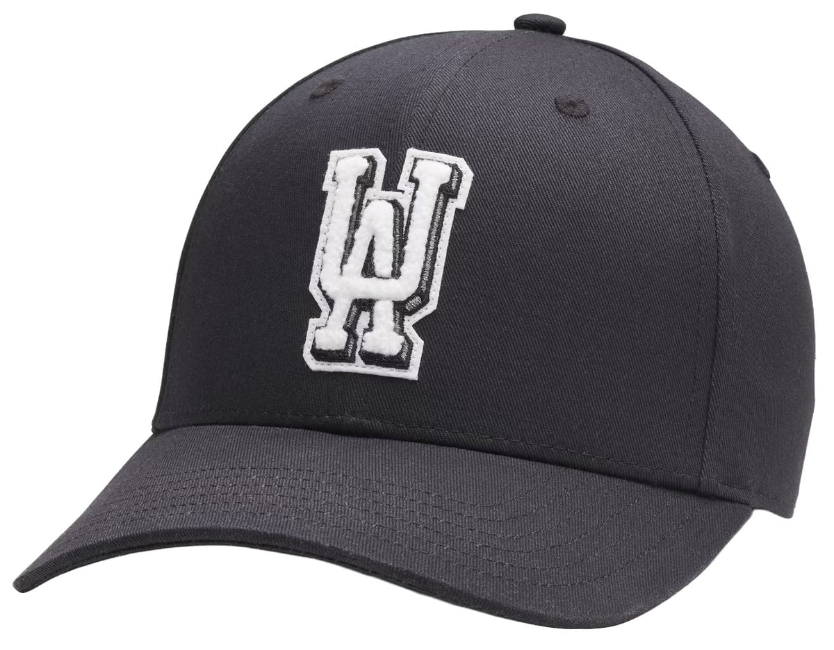 Under Armour Essential Mid Adjustable Hat - Black / White