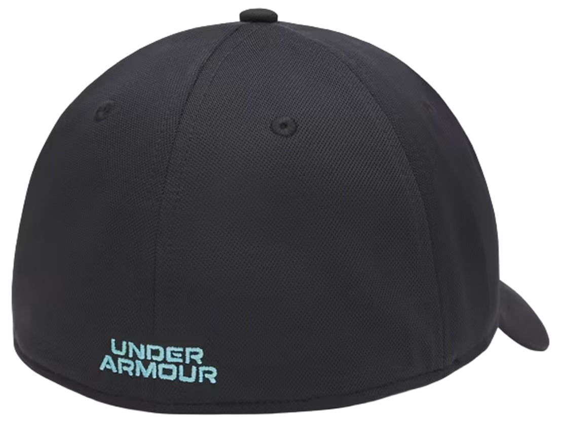 Under Armour Blitzing Hat - Black / Blue Haze – back view