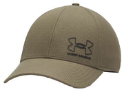 Under Armour ArmourVent Low Men’s Stretch Fit Hat - Breathable Performance, Marine OD Green/Black