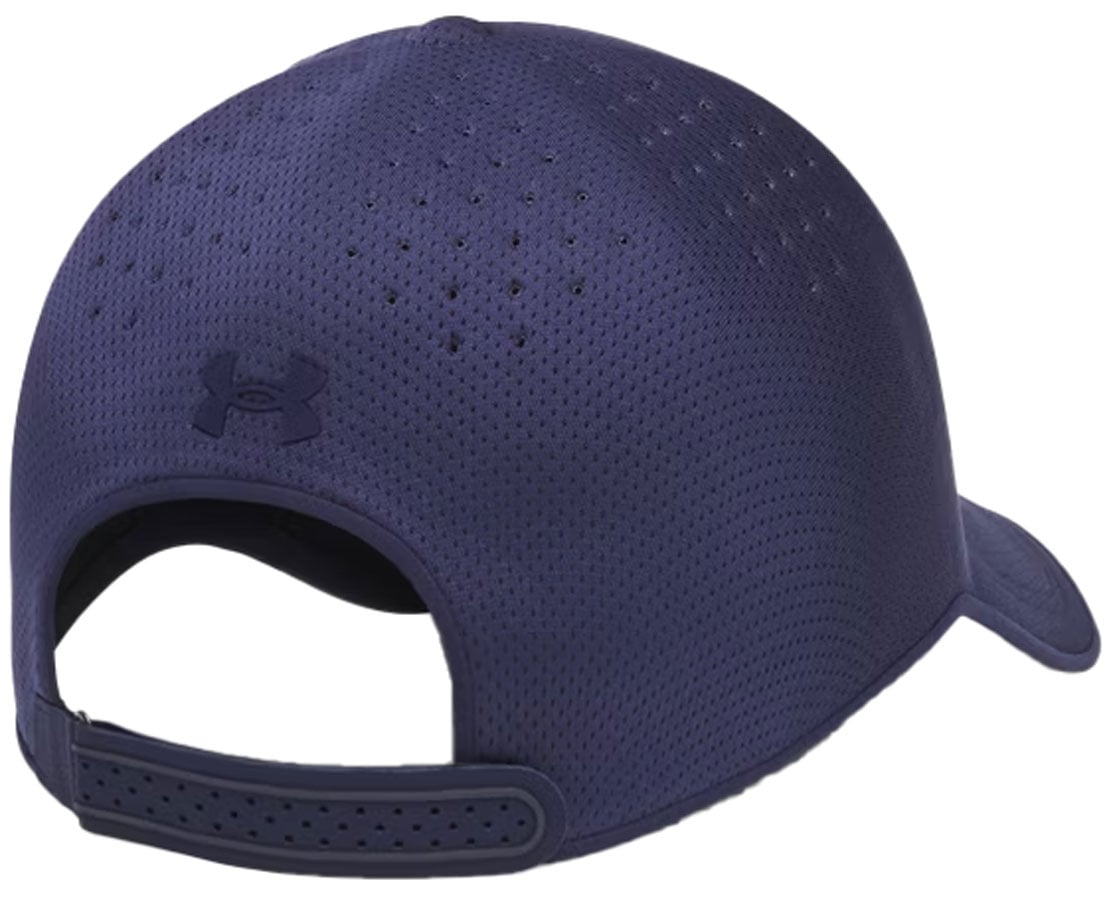 Under Armour StealthForm Uncrushable Unisex Hat - Lightweight Performance, Midnight Navy – back view