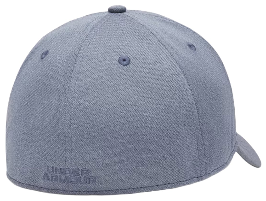 Under Armour Blitzing Low Men’s Hat - Stretch Fit, Downpour Grey / Downpour Grey – back view