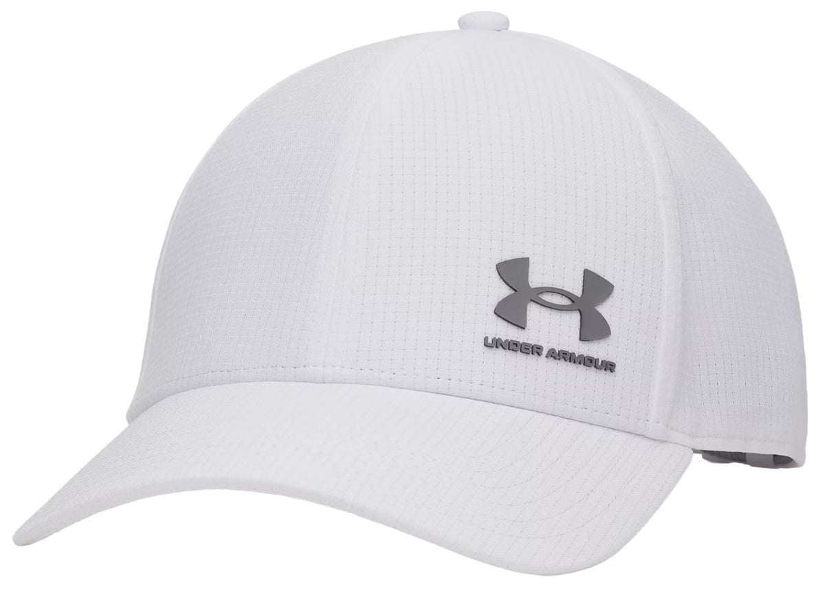 Under Armour ArmourVent Low Men's Adjustable Hat - White / Steel
