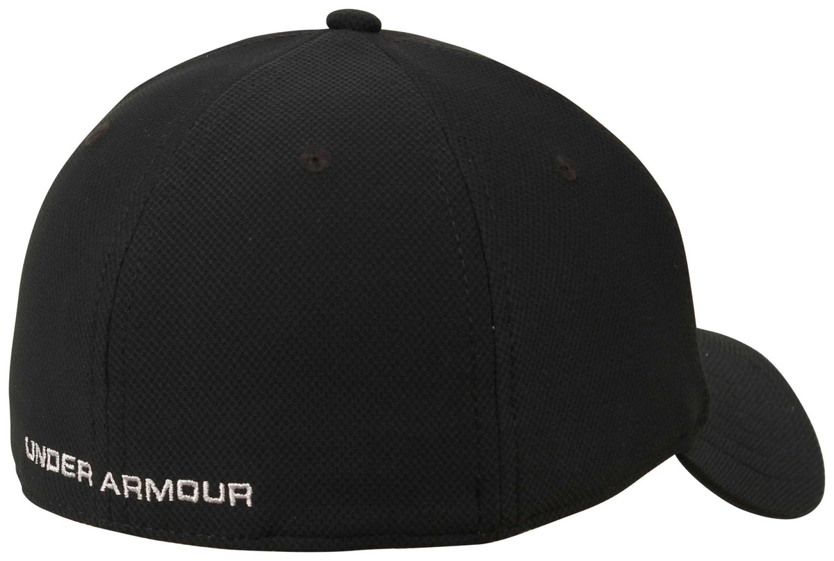 Under Armour Blitzing 3.0 Hat - Black / White – back view