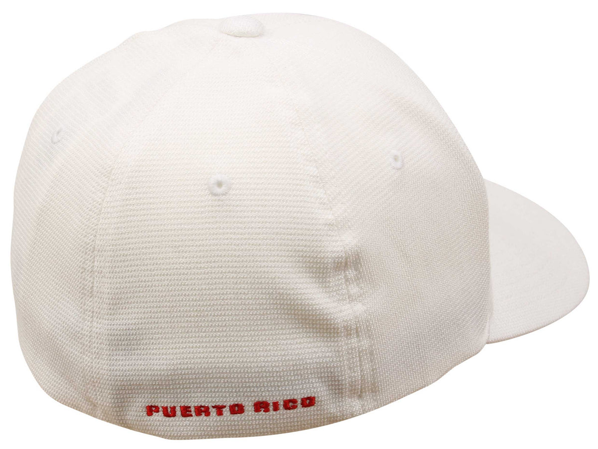 Oakley Tincan Puerto Rico Flag Hat - White – back view