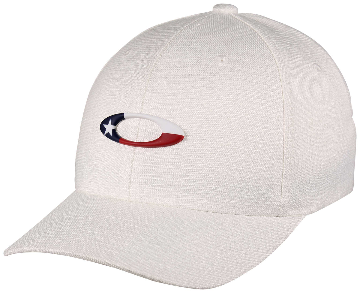 Oakley Tincan Texas Flag Hat - White