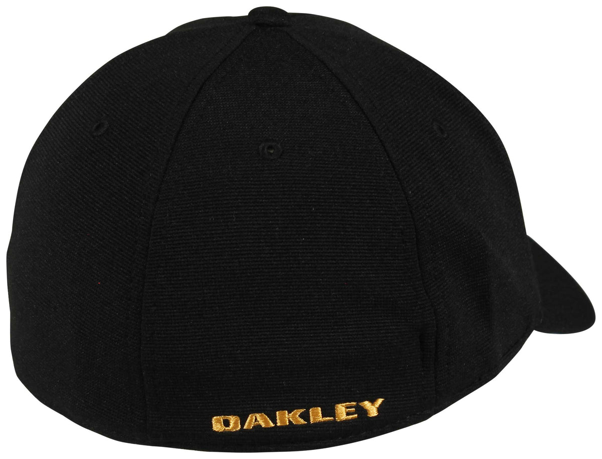 Oakley Tincan Hat - Blackout / Pure Gold – back view