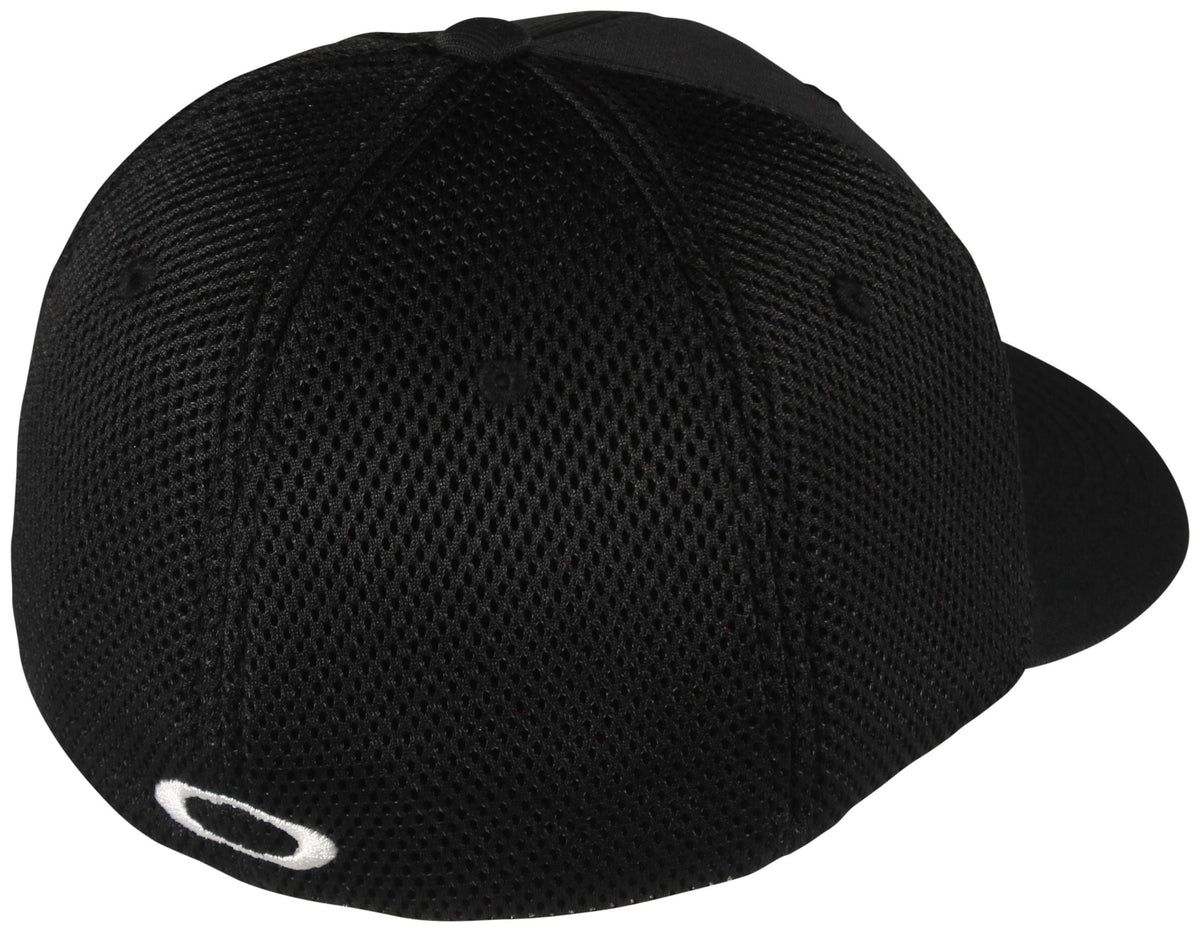 Oakley Ellipse Mesh Hat - Black / White – back view