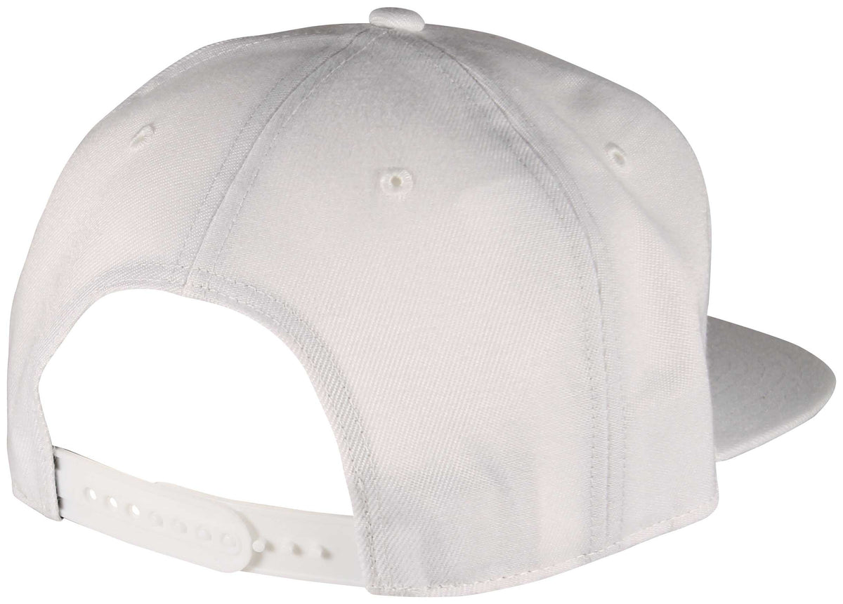 Oakley B1B Ellipse Snapback Hat - White – back view